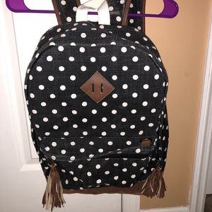 MUDD polka dot backpack